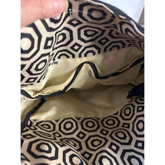 Jonathan Adler Skip Hop diaper bag black beige 15"x14" - Picture 8 of 10